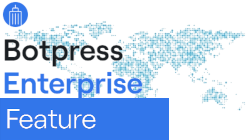 This feature is available with Botpress Enterprise license.