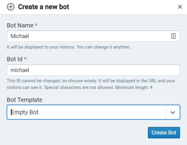 Create Bot